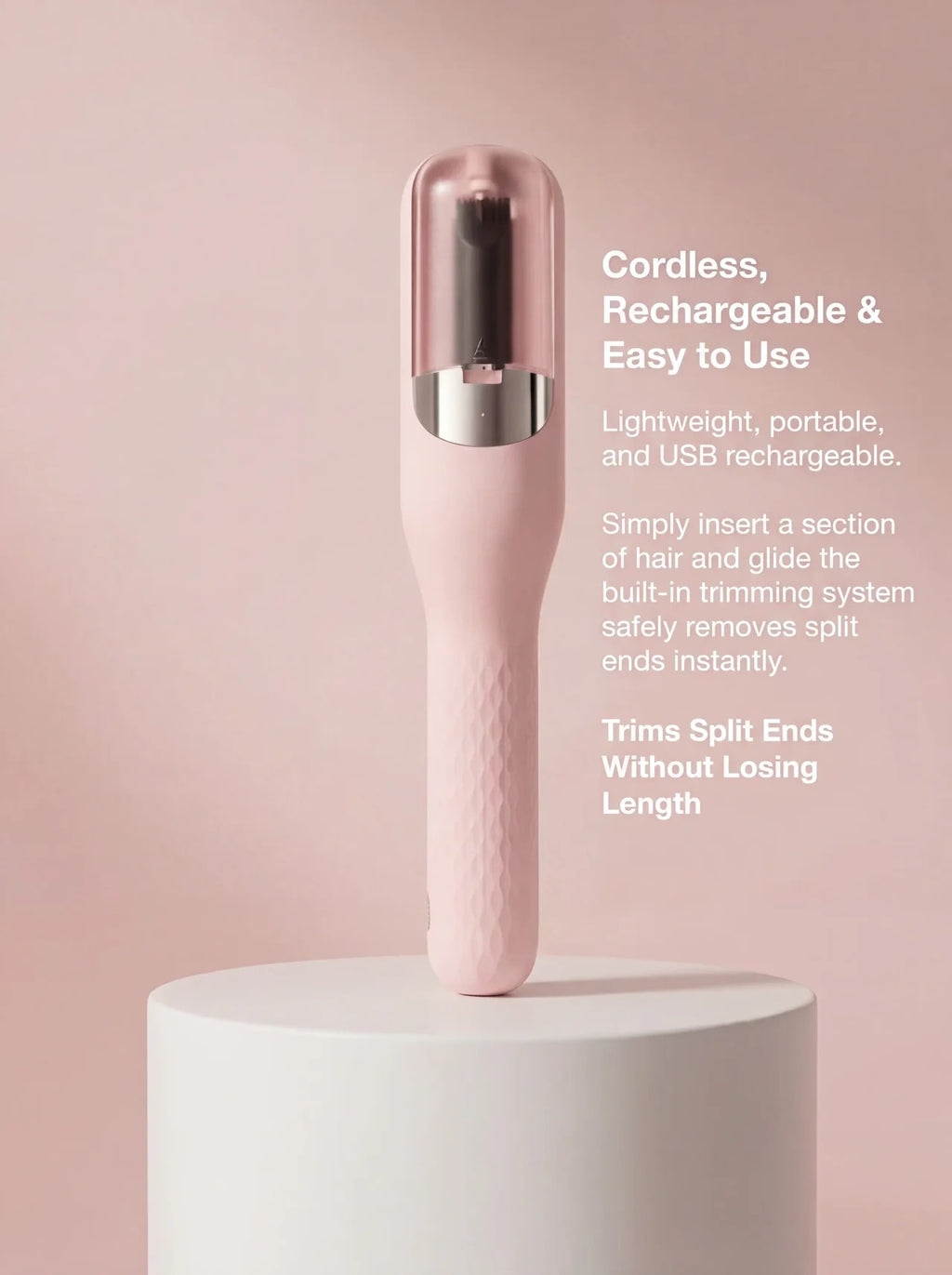 Cordless split ends Trimmer