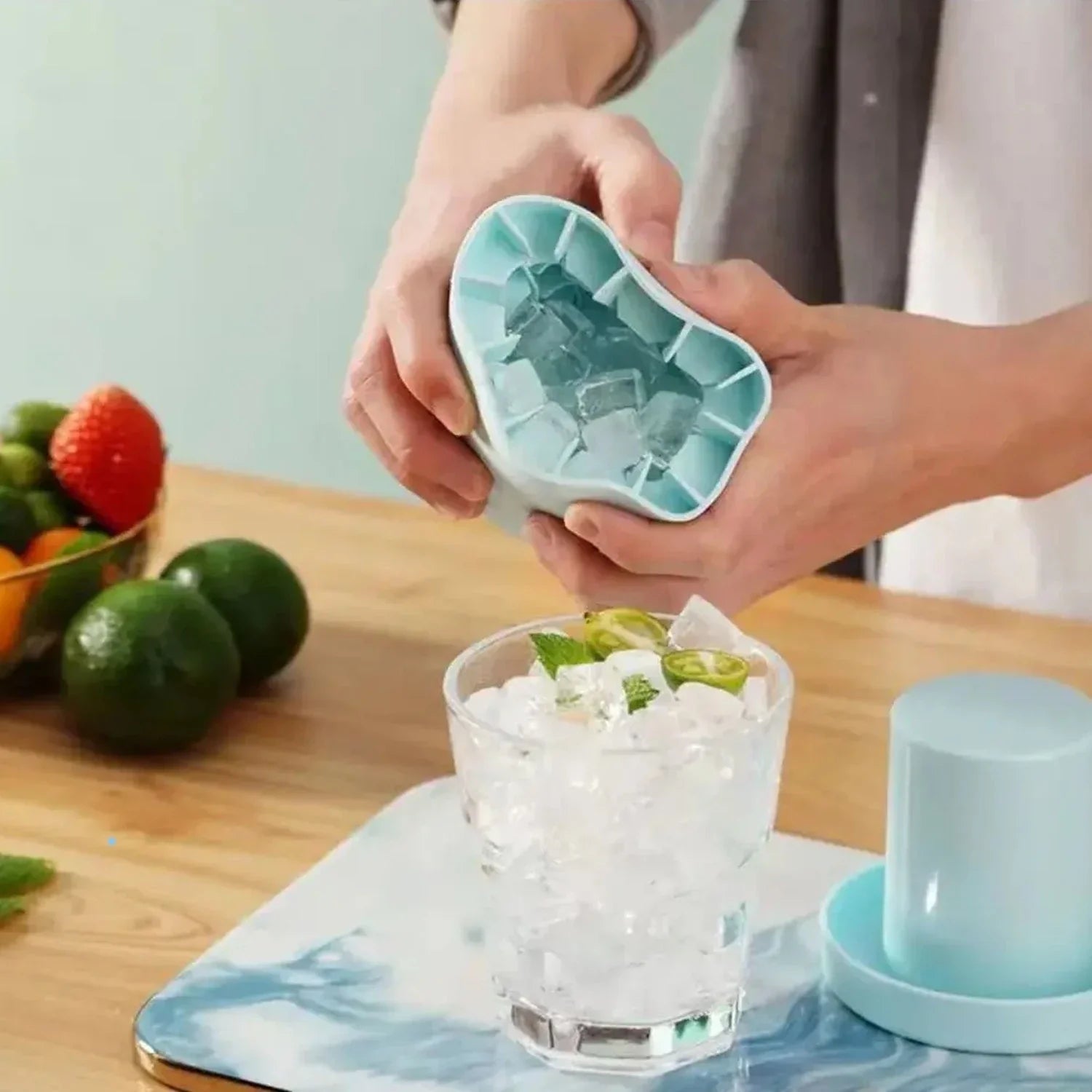 Mini Ice Cube Maker Tray