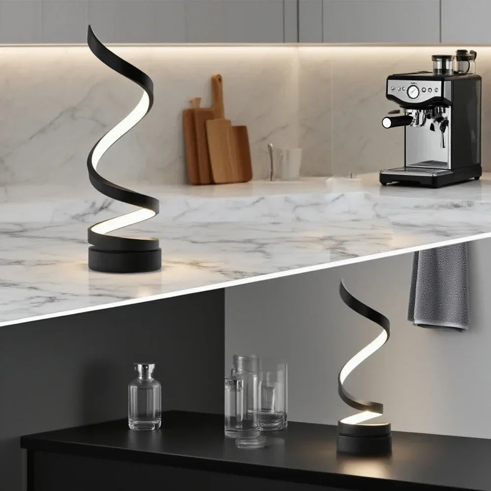 Glow Spiral Table Lamp