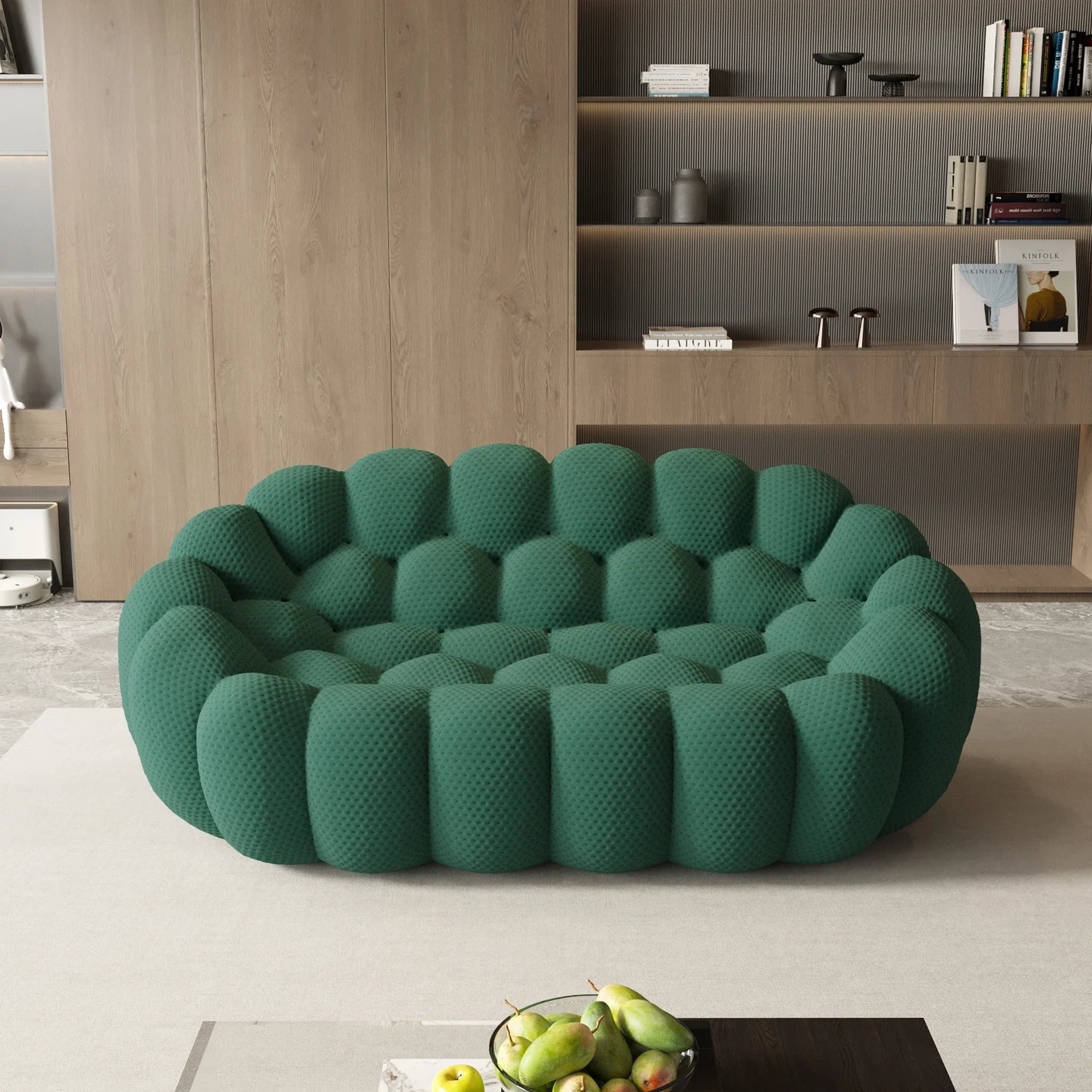 Curved Cozy Sofa for Living Room