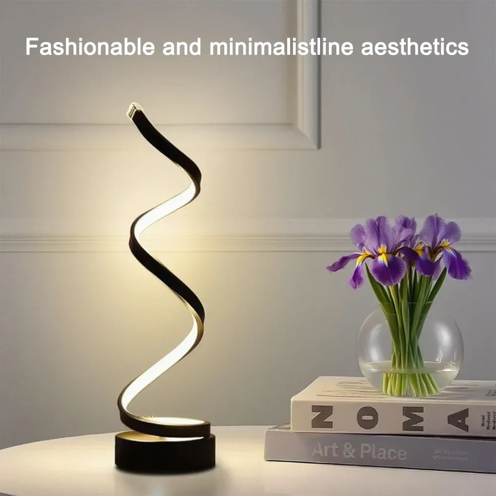Glow Spiral Table Lamp
